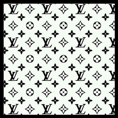 Louis Vuitton pattern template